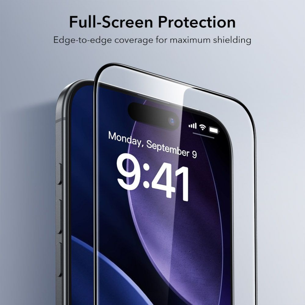 Citas preces ESR ESR UltraFit Tempered Glass 2-pack for iPhone 17 Air - transparent