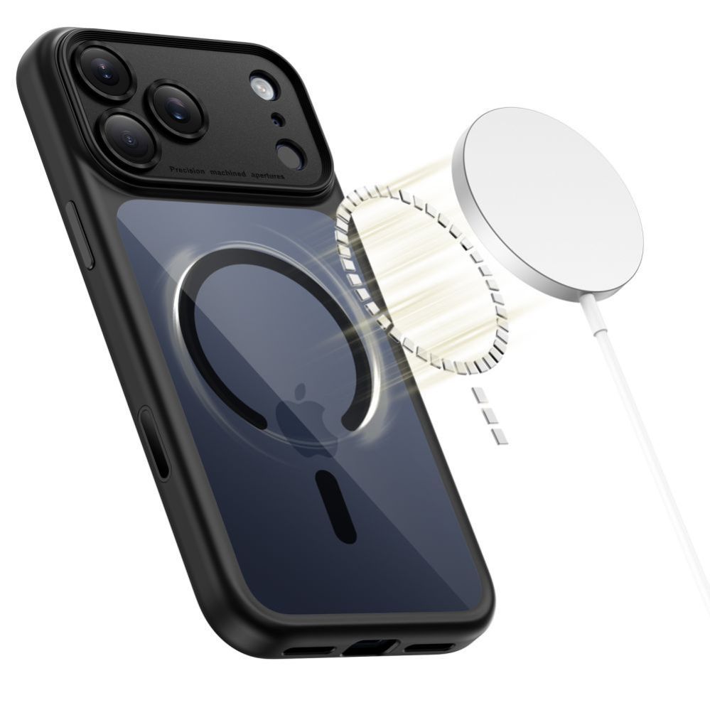 Other goods Tech-Protect Tech-Protect Magpeak Magsafe CC Case for iPhone 17 Pro Max - Clear Black