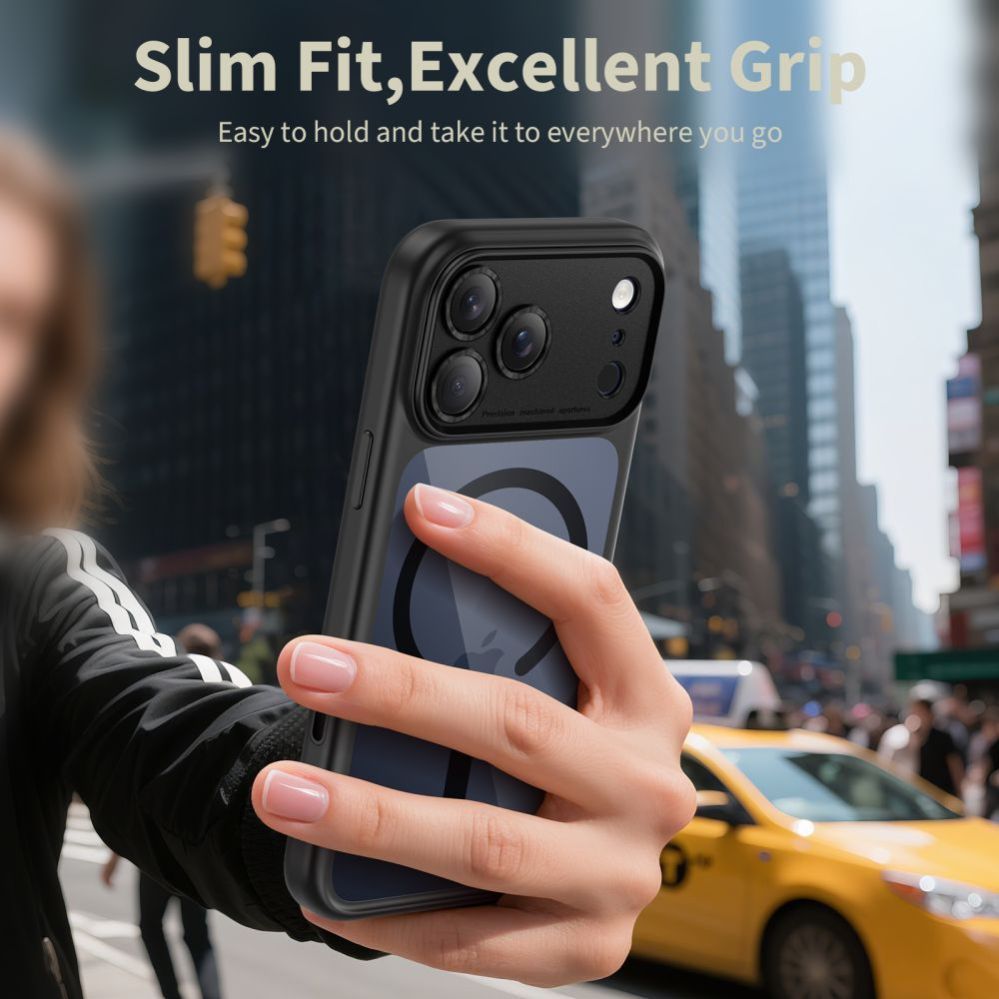 Other goods Tech-Protect Tech-Protect Magpeak Magsafe CC Case for iPhone 17 Pro Max - Clear Black