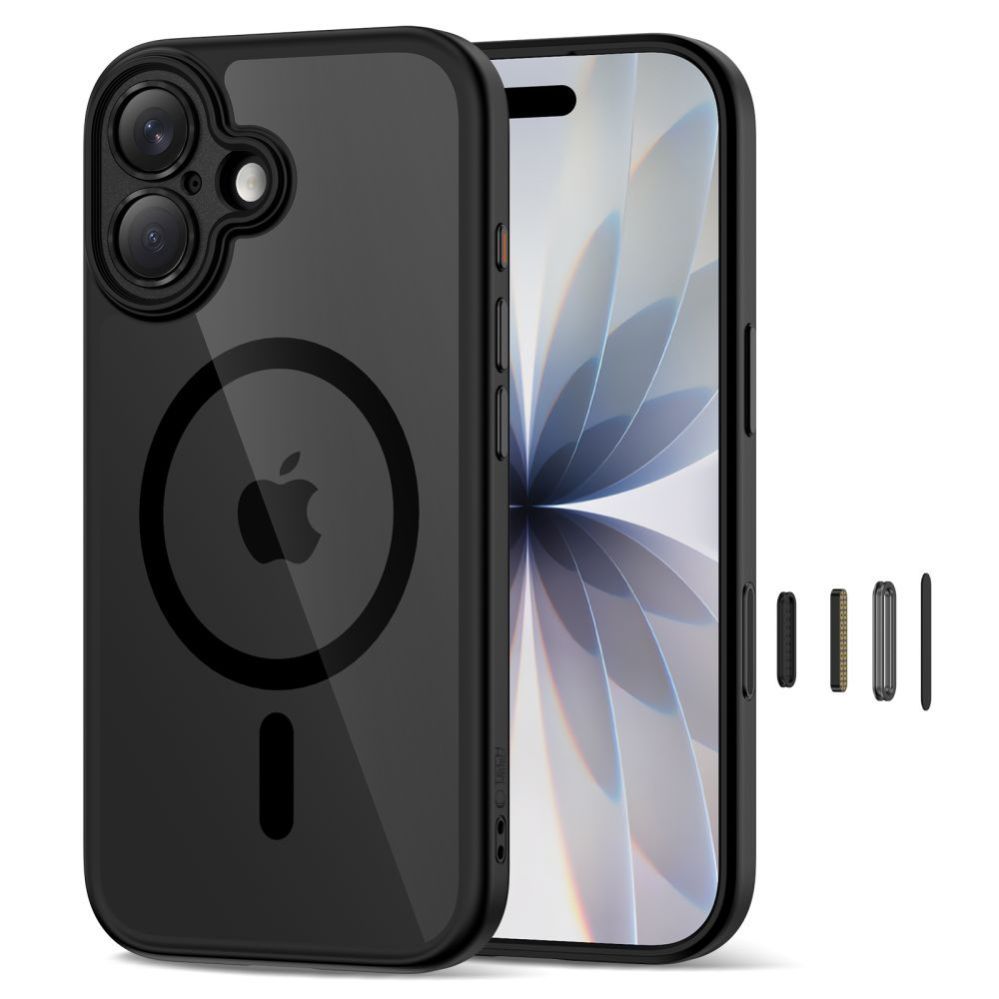 Other goods Tech-Protect Tech-Protect Magpeak Magsafe CC Case for iPhone 17 - Clear Black
