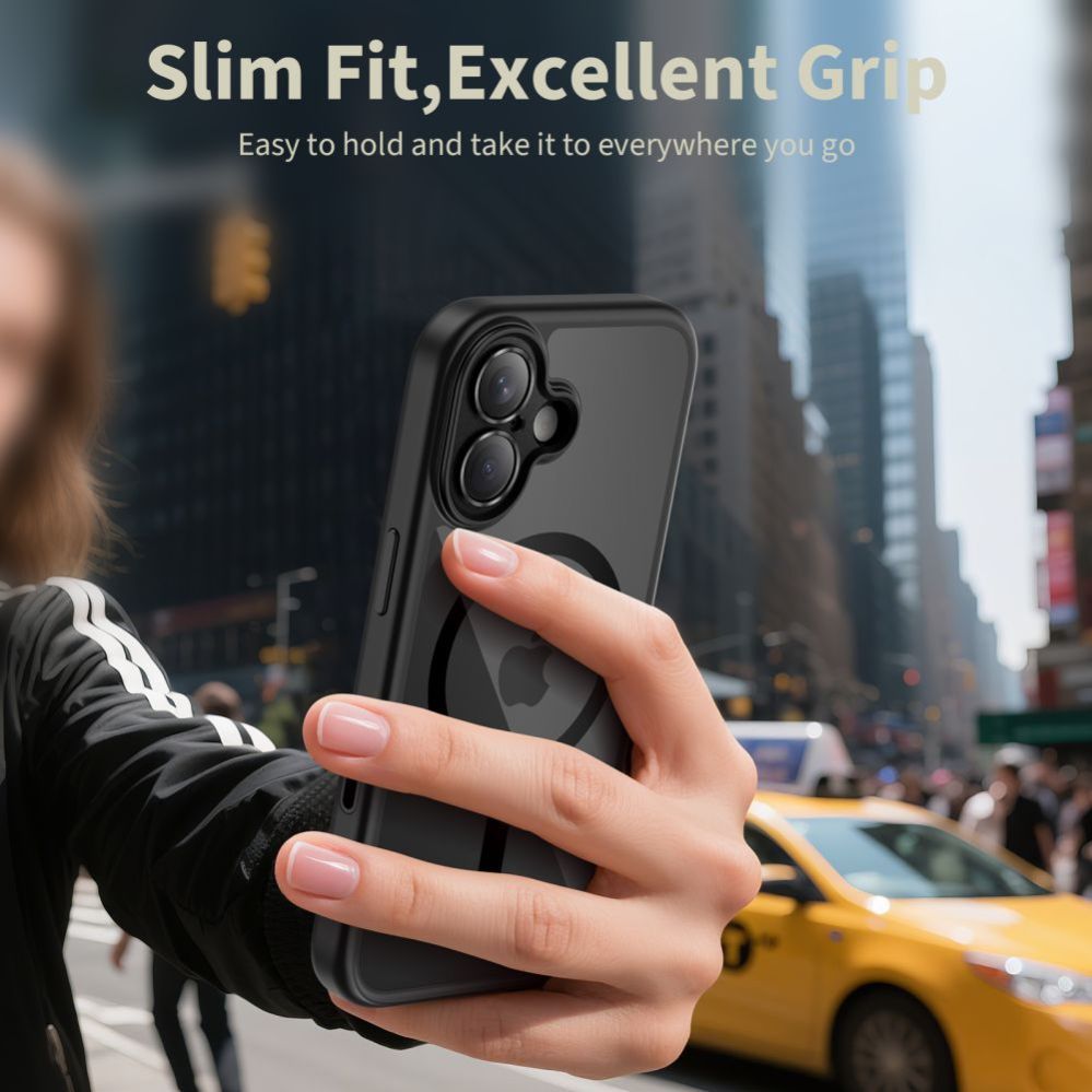 Other goods Tech-Protect Tech-Protect Magpeak Magsafe CC Case for iPhone 17 - Clear Black