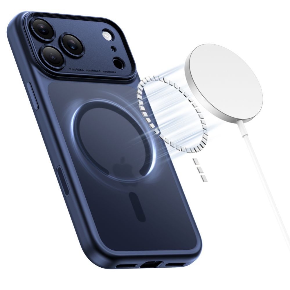 Other goods Tech-Protect Tech-Protect Magpeak Magsafe CC Case for iPhone 17 Pro Max - Matte Navy Blue