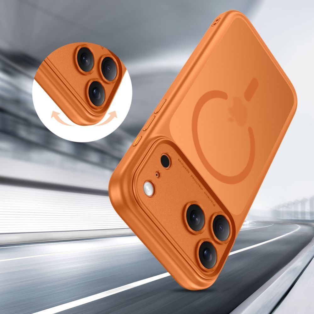 Other goods Tech-Protect Tech-Protect Magpeak Magsafe CC Case for iPhone 17 Pro Max - Matte Orange