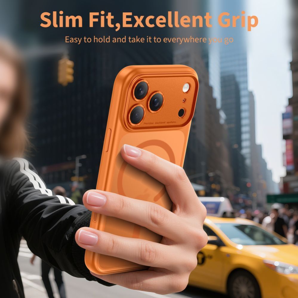 Other goods Tech-Protect Tech-Protect Magpeak Magsafe CC Case for iPhone 17 Pro Max - Matte Orange