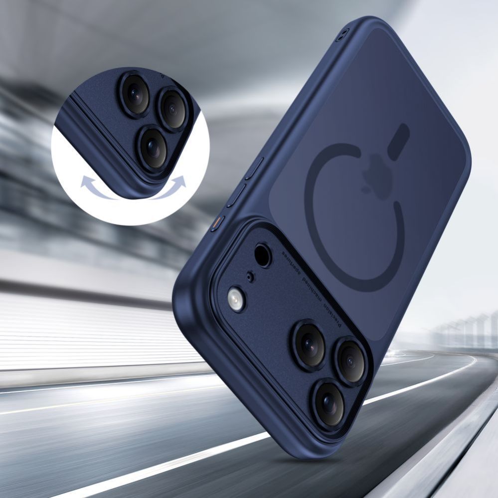 Other goods Tech-Protect Tech-Protect Magpeak Magsafe CC Case for iPhone 17 Pro - Matte Navy Blue