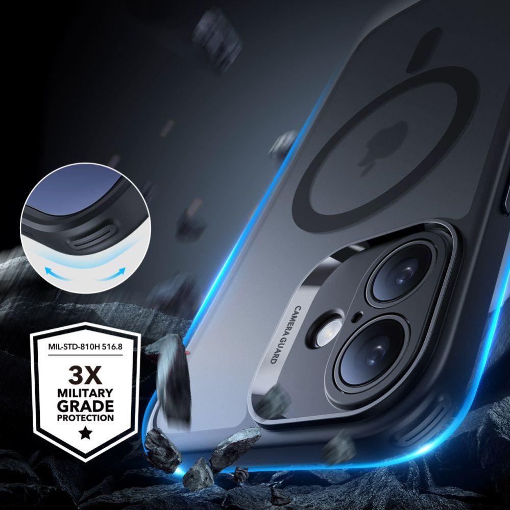 Muud kaubad ESR ESR Classic Pro Set Halolock MagSafe case for iPhone 16 - black