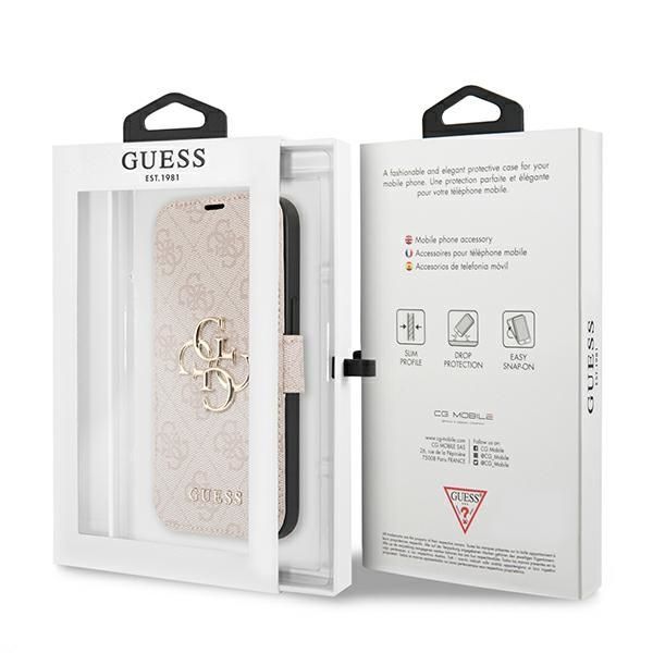Other goods Guess Guess GUBKP13X4GMGPI iPhone 13 Pro Max 6.7" pink/pink book 4G Big Metal Logo