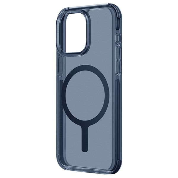 Muud kaubad UNIQ Uniq Combat iPhone 15 Pro Max 6.7" Magclick Charging case dark blue/smoke blue