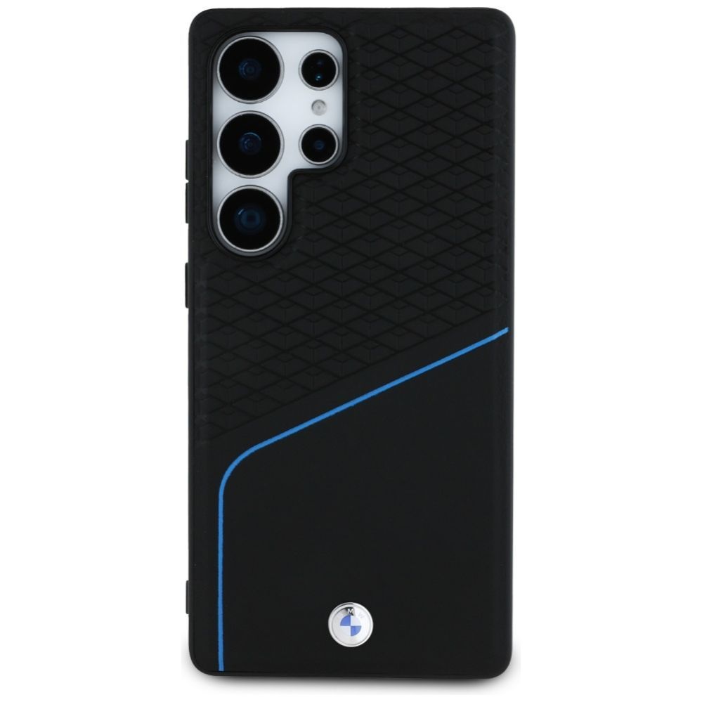 Muud kaubad BMW BMW Leather Textured and Smooth MagSafe case for Samsung Galaxy S25 Ultra - black