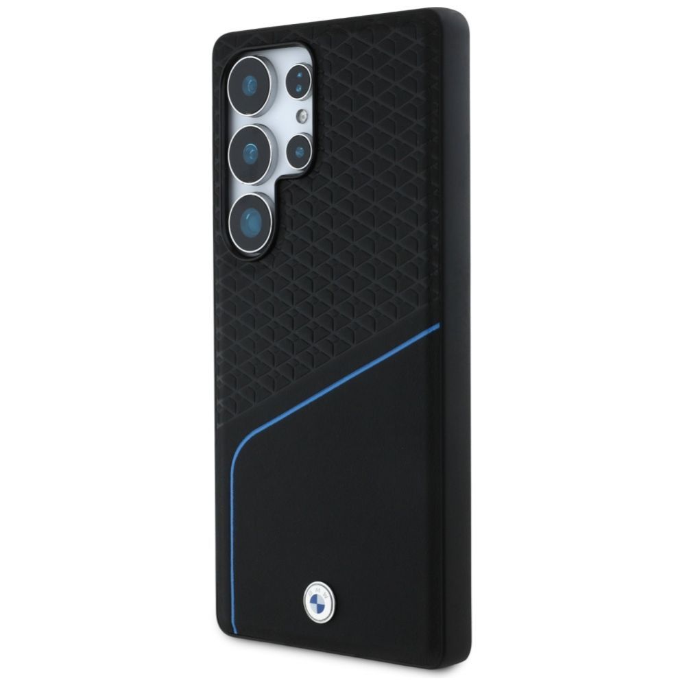 Muud kaubad BMW BMW Leather Textured and Smooth MagSafe case for Samsung Galaxy S25 Ultra - black