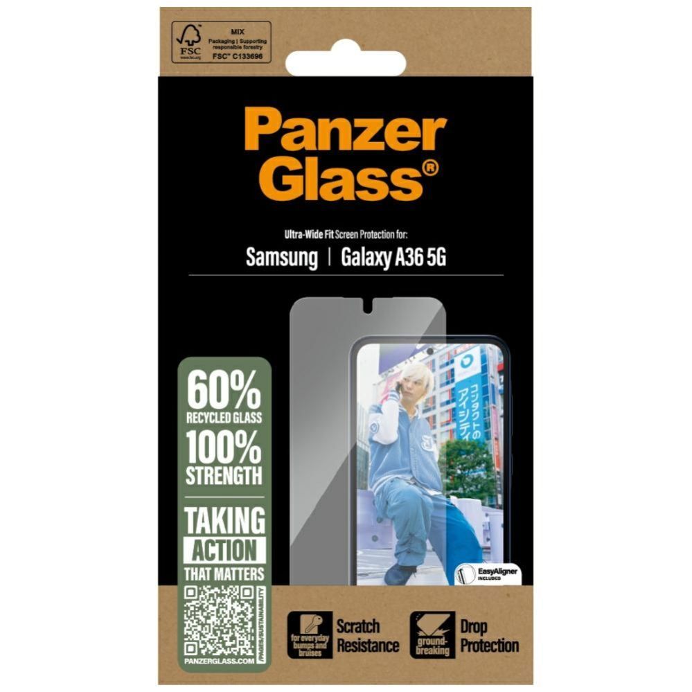 Muud kaubad Panzer Glass PanzerGlass Ultra-Wide Fit Tempered Glass for Samsung Galaxy A36 5G
