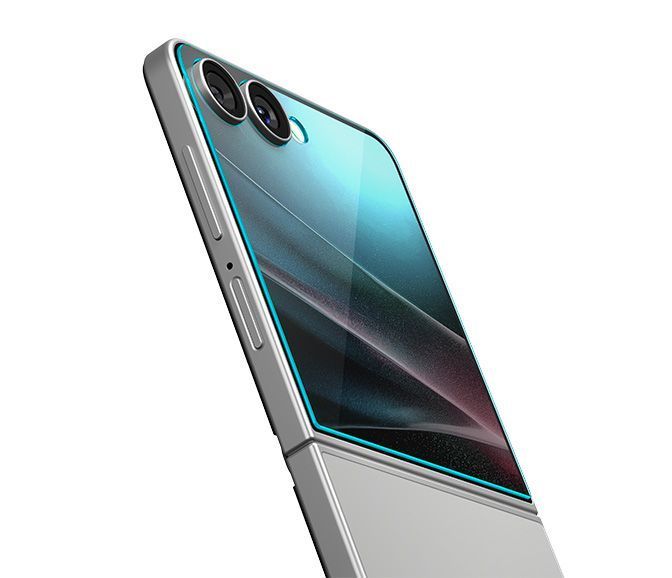 Citas preces Spigen Spigen Glas.TR EZ Fit HD Tempered Glass 2-pack for Samsung Galaxy Z Flip 7 - Transparent