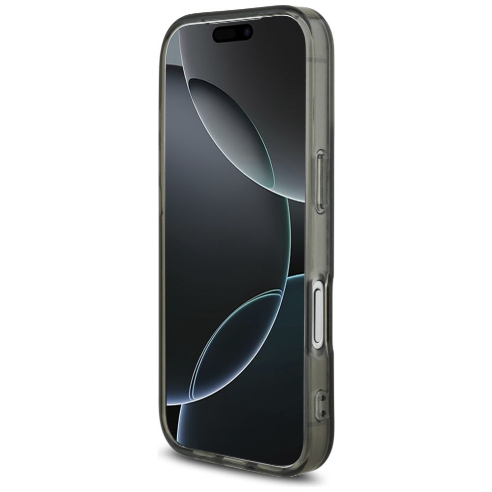 Citas preces Mercedes-Benz AMG Double Layer Transparent Smocked MagSafe Case for iPhone 17 Pro - Black