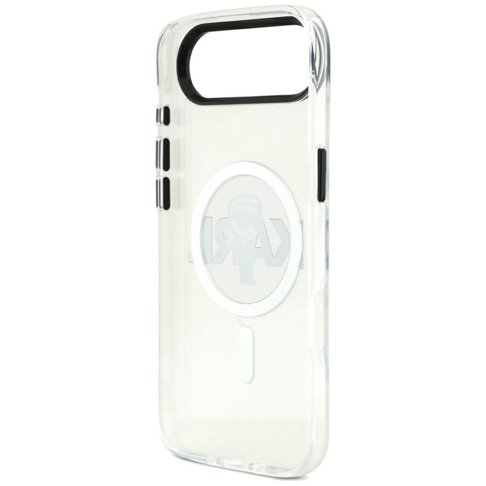 Citas preces Karl Lagerfeld Karl Lagerfeld IML Karl Sketch Logo MagSafe Case for iPhone 17 Air - Transparent