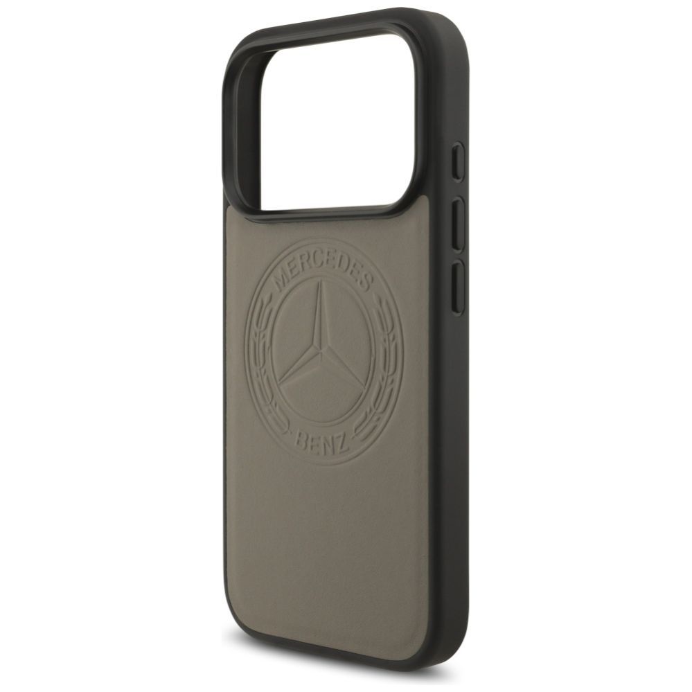 Muud kaubad Mercedes-Benz Mercedes Leather Vintage Logo MagSafe Case for iPhone 17 Pro - Beige