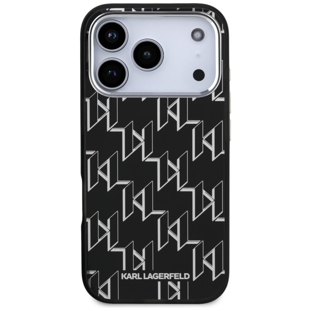 Kitos prekės Karl Lagerfeld Karl Lagerfeld IML KL Monogram MagSafe Case for iPhone 17 Pro - Black