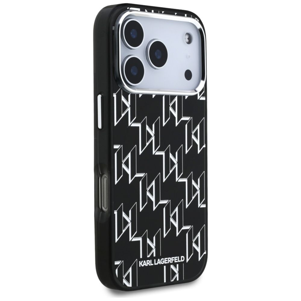 Kitos prekės Karl Lagerfeld Karl Lagerfeld IML KL Monogram MagSafe Case for iPhone 17 Pro - Black