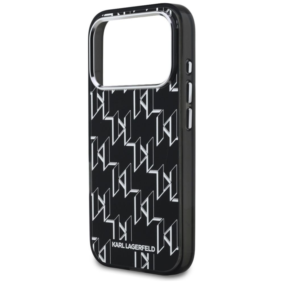 Kitos prekės Karl Lagerfeld Karl Lagerfeld IML KL Monogram MagSafe Case for iPhone 17 Pro - Black