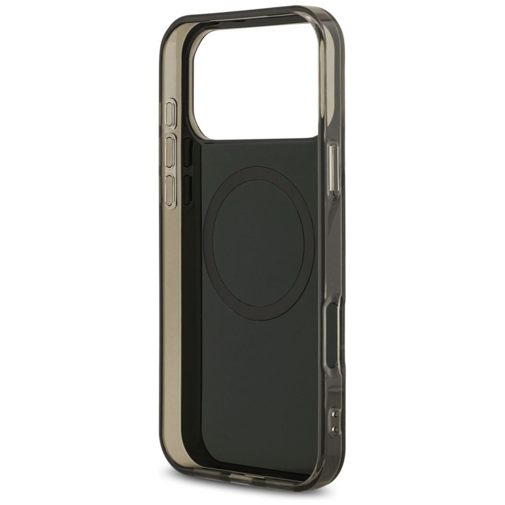 Citas preces U.S. Polo PU US Polo DH and Bottom Stripe Logo MagSafe Case for iPhone 17 Pro Max - Black