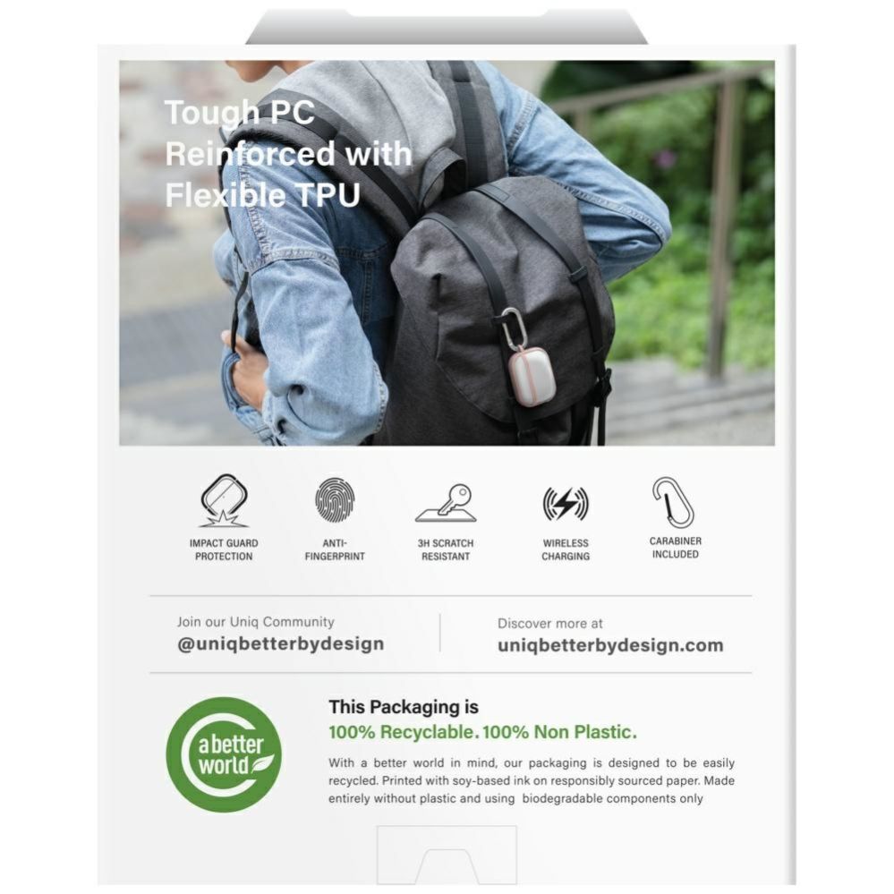 Citas preces UNIQ Uniq Veren case for AirPods Pro 3 - pink