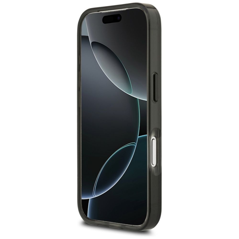 Muud kaubad BMW BMW M IML Metal Buttons Tricolor Lines MagSafe Case for iPhone 17 Pro - Black