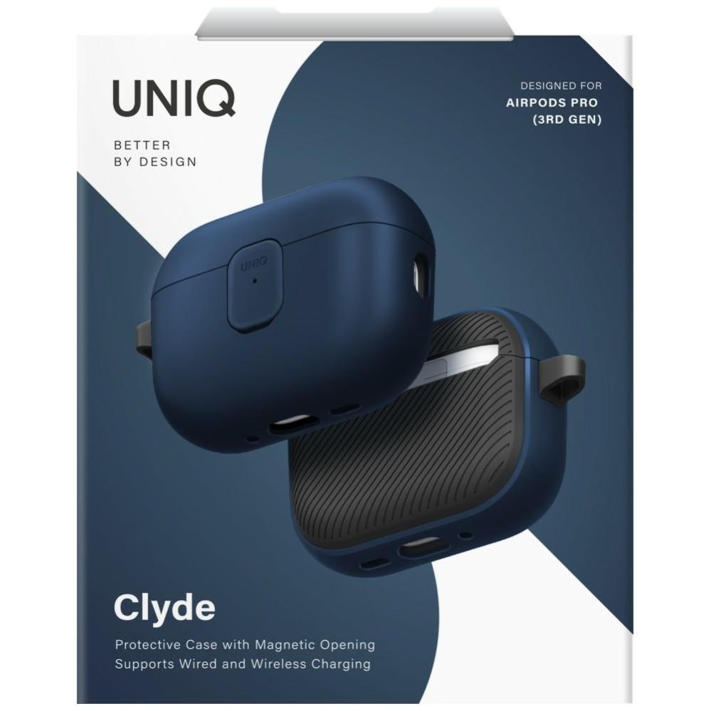 Citas preces UNIQ Uniq Clyde Case for AirPods Pro 3rd Gen - Blue/Gray