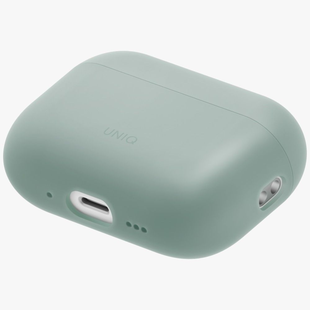 Citas preces UNIQ Uniq Lino Silicone Case for AirPods Pro 3 - Green