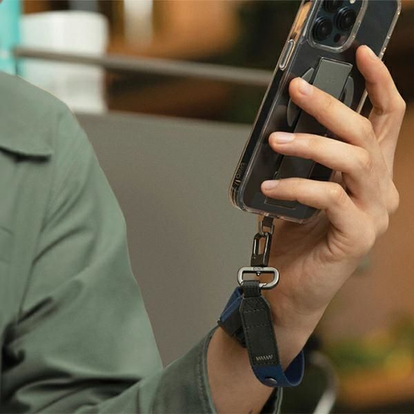 Citas preces UNIQ Uniq Vista universal 2-in-1 phone lanyard - black