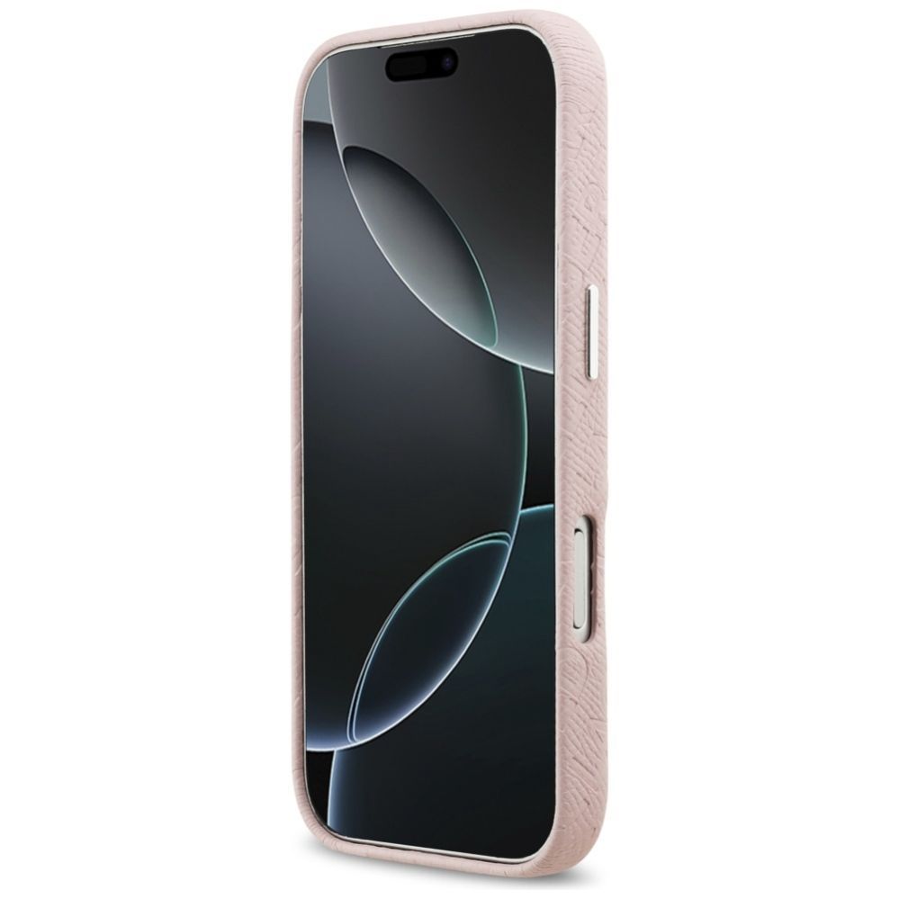 Kitos prekės Karl Lagerfeld Karl Lagerfeld FW Stamped Karl MagSafe Case for iPhone 17 Pro - Pink