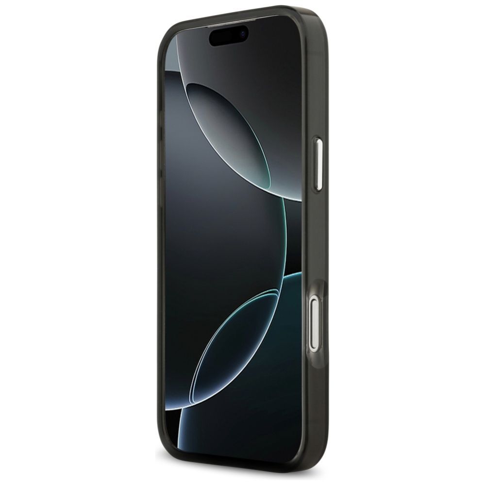 Kitos prekės Karl Lagerfeld Karl Lagerfeld IML Aquarelle Karl & Choupette & Logo MagSafe Case for iPhone 17 Pro - Black