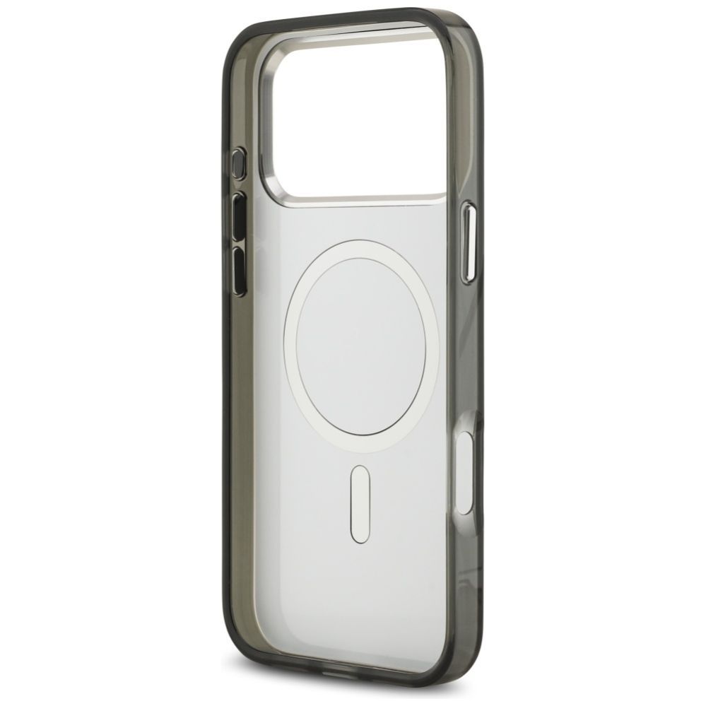 Kitos prekės Karl Lagerfeld Karl Lagerfeld IML Aquarelle Karl & Choupette & Logo MagSafe Case for iPhone 17 Pro - Black