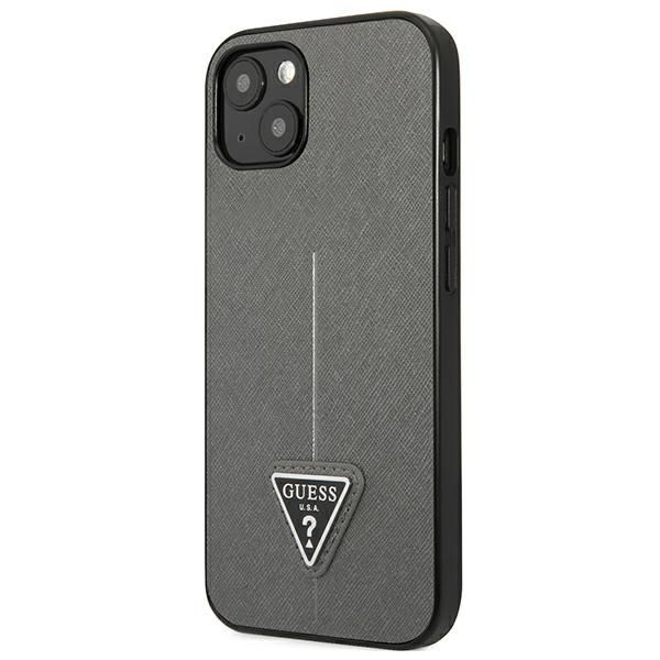 Other goods Guess Guess SaffianoTriangle Logo case for iPhone 13 / 14 / 15 6.1" - silver