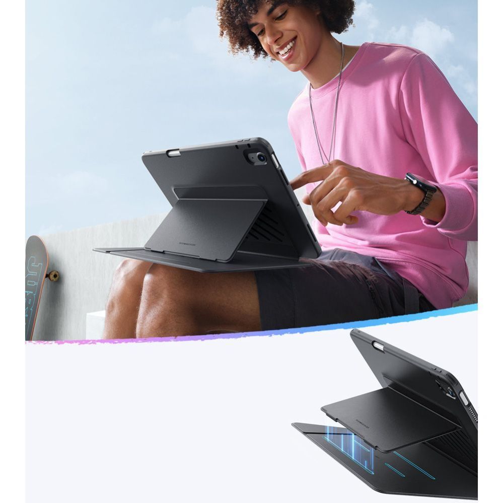 Citas preces ESR ESR Flip Hybrid Case for iPad 10.9" 2020-2022 (4th / 5th gen.) / 11" 2024-2025 (6th / 7th gen.) - Black