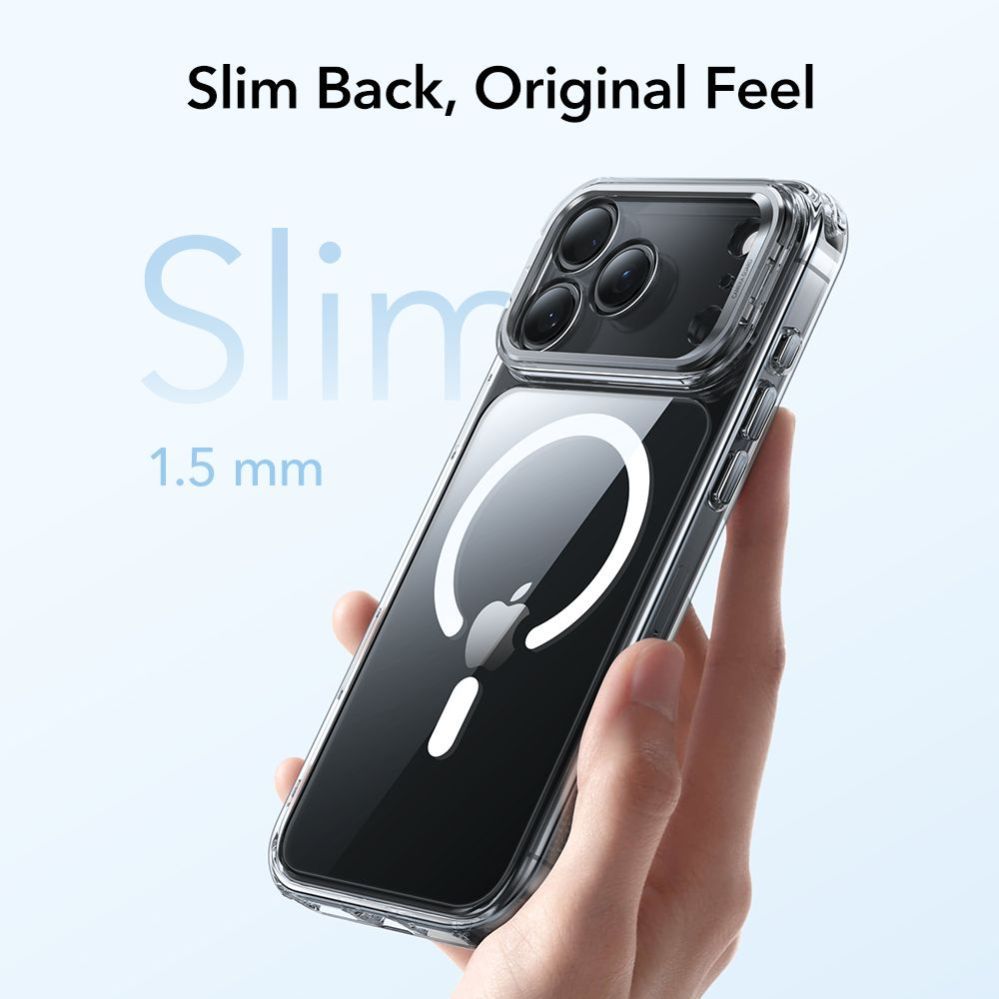 Citas preces ESR ESR Classic Hybrid Kickstand MagSafe Case for iPhone 17 Pro - Clear