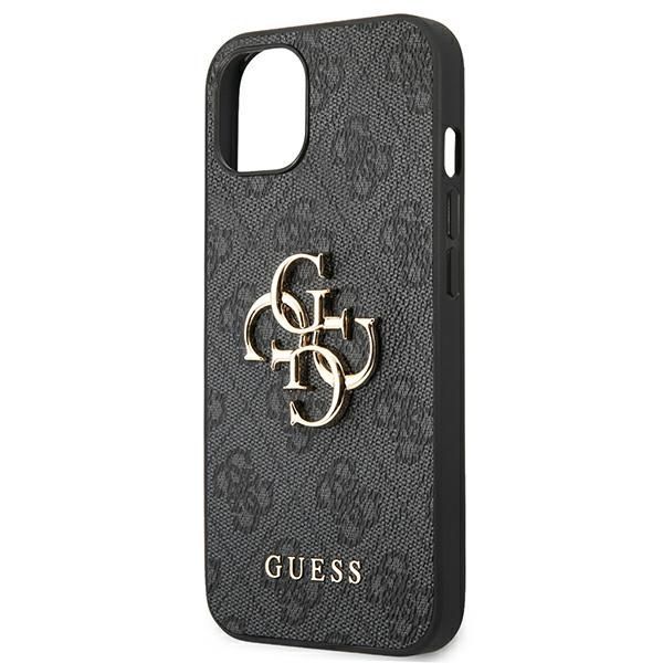 Muud kaubad Guess Guess GUHCP13M4GMGGR iPhone 13 / 14 / 15 6.1" gray/gray hardcase 4G Big Metal Logo