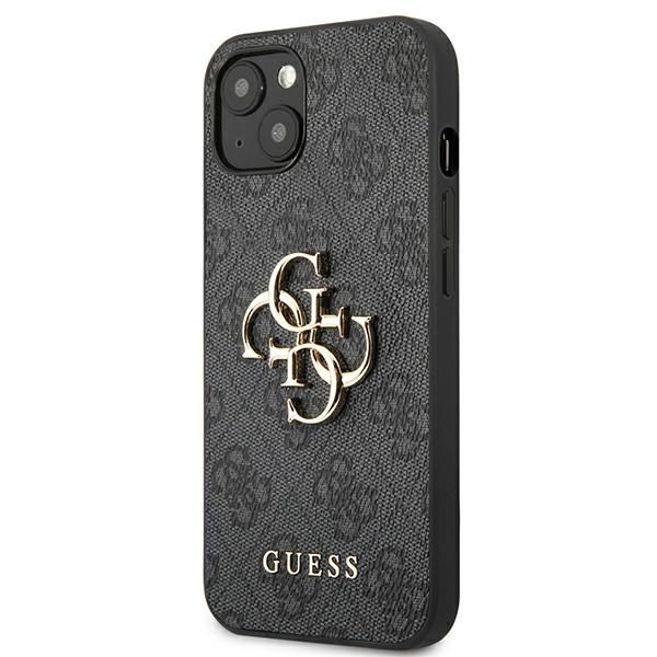 Muud kaubad Guess Guess GUHCP13M4GMGGR iPhone 13 / 14 / 15 6.1" gray/gray hardcase 4G Big Metal Logo