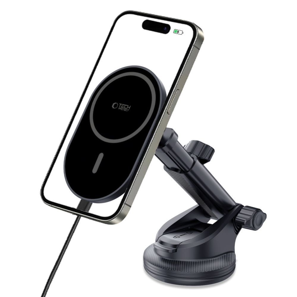 Other goods Tech-Protect Tech-Protect mm15W-V6 Magnetic MagSafe Car Holder for Cockpit/Windshield/Air Vent - Black