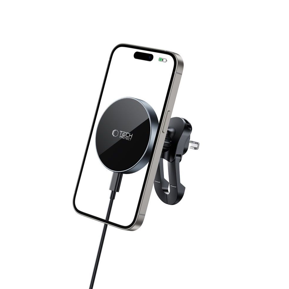Other goods Tech-Protect Tech-Protect mm15W-V5 Magnetic MagSafe Car Air Vent Mount - Black