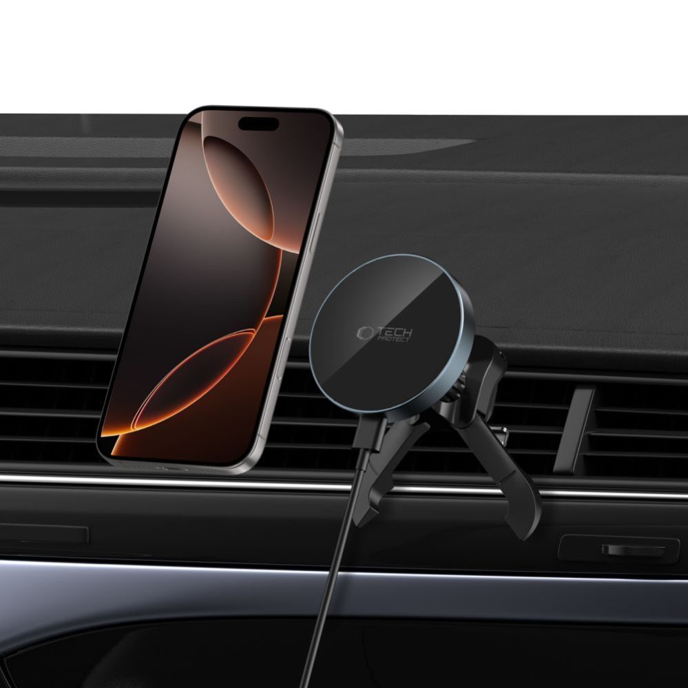 Other goods Tech-Protect Tech-Protect mm15W-V5 Magnetic MagSafe Car Air Vent Mount - Black