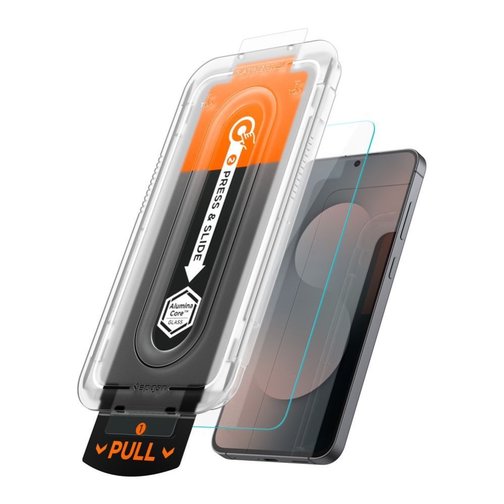 Citas preces Spigen Spigen Glas.tR "EZ Fit Pro" Tempered Glass 2-pack for Samsung Galaxy S25 FE