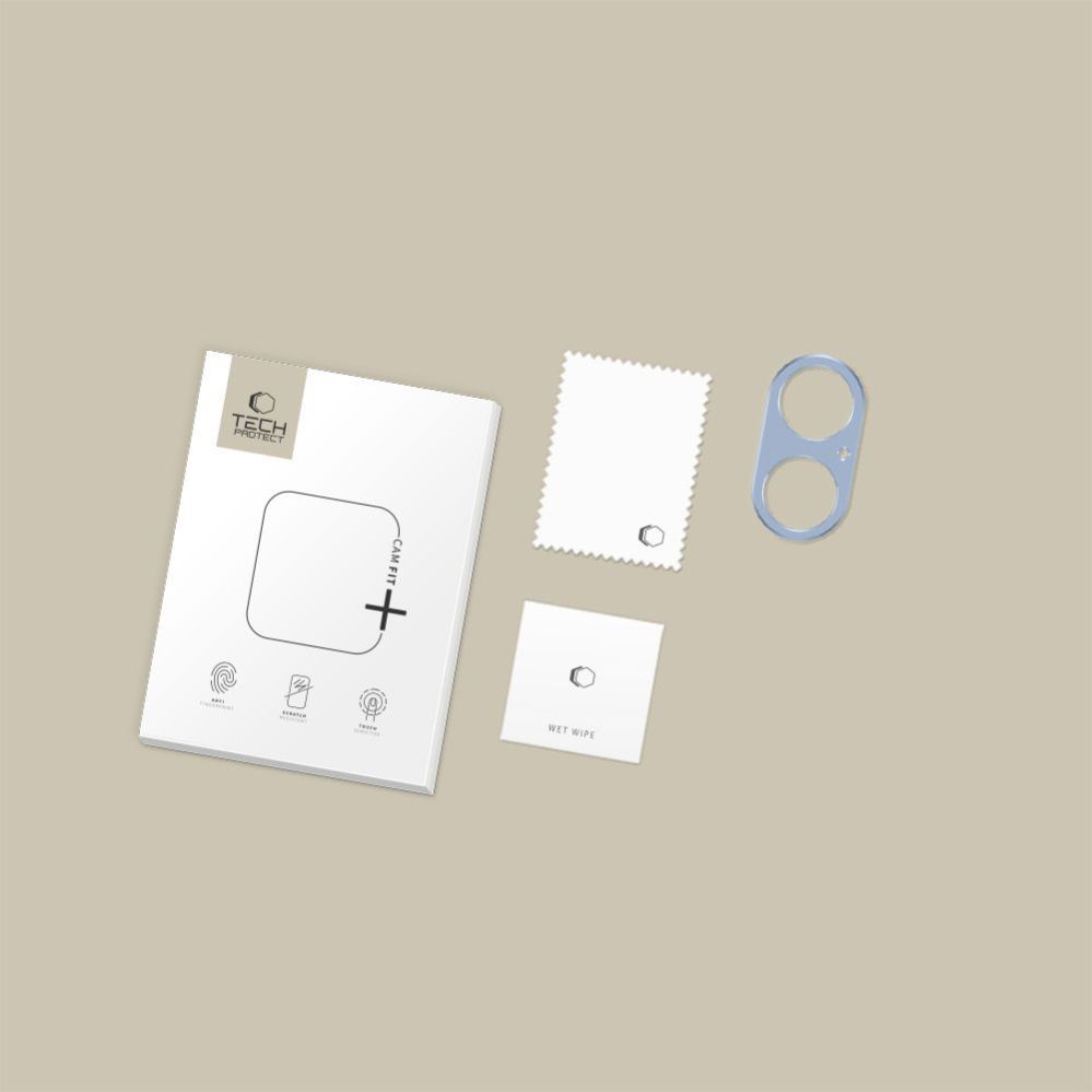 Other goods Tech-Protect Tech-Protect Camalloy Fit+ Camera Glass for iPhone 17 - Blue