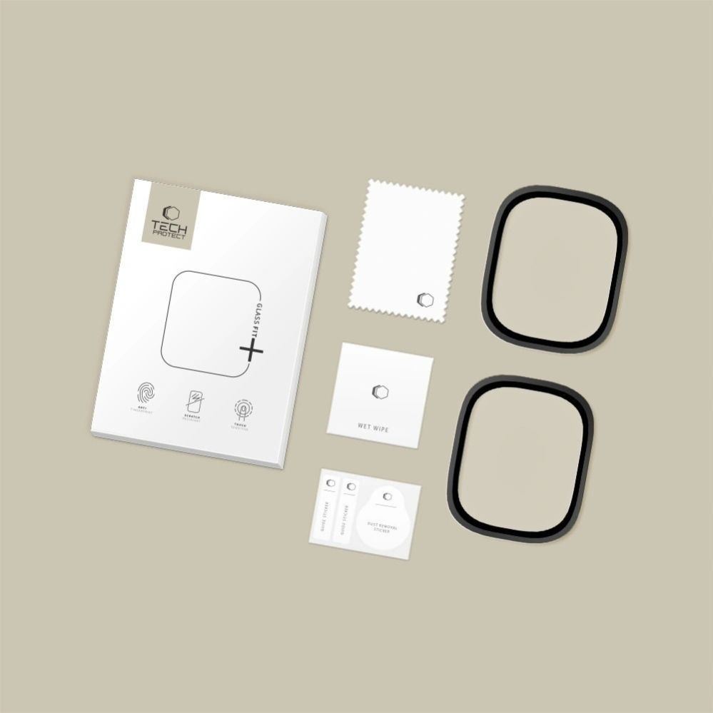 Other goods Tech-Protect Tech-Protect 2-pack tempered glass for Apple Watch Ultra 49mm - black