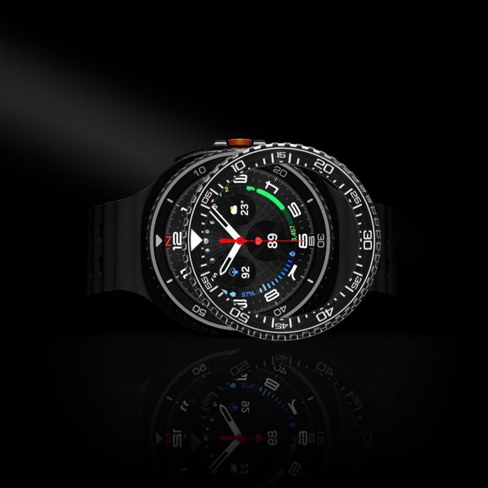 Muud kaubad Spigen Spigen Bezel Tune Pro Diverna Samsung Galaxy Watch 8 Classic 46mm Cover - Black