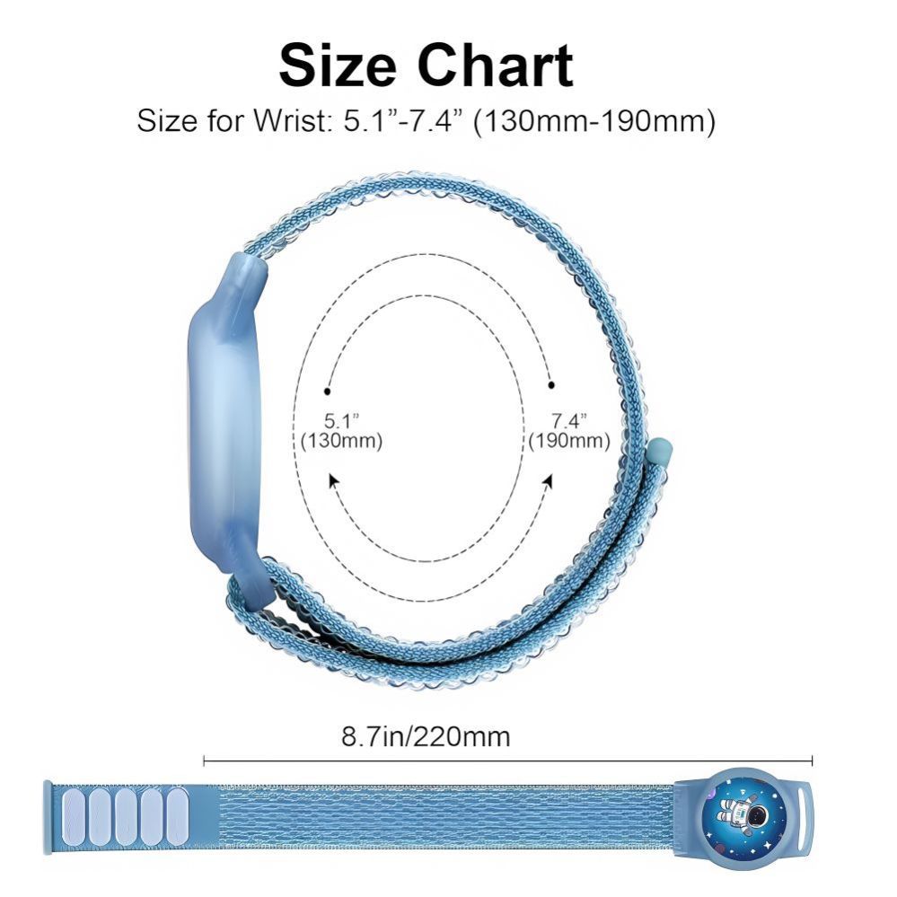 Other goods Tech-Protect Tech-Protect Nylon Strap for Apple AirTag 1/2 - Blue