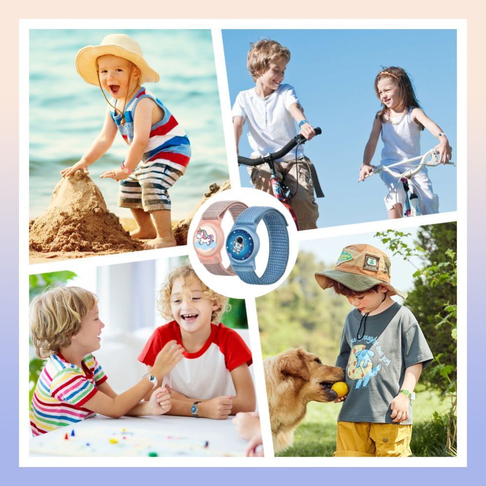 Other goods Tech-Protect Tech-Protect Nylon Strap for Apple AirTag 1/2 - Blue