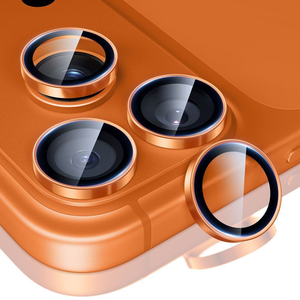 Citas preces ESR ESR Armorite Camera Lens Glass for iPhone 17 Pro / Max / 15 Pro / Max / 16 Pro / Max / 17 Pro / Max - Orange