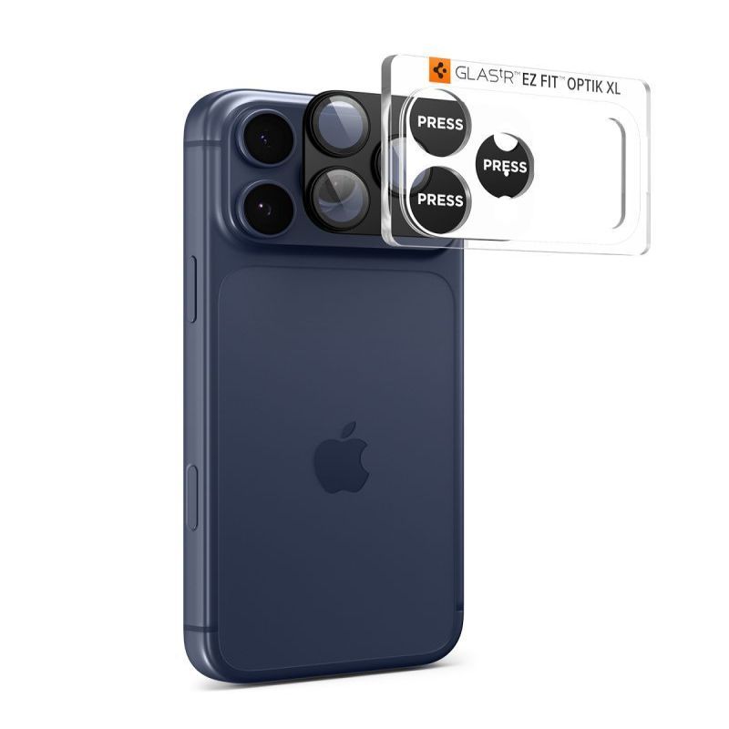 Other goods Spigen Spigen Optik Pro XL Camera Lens Glass for iPhone 17 Pro Max - Black