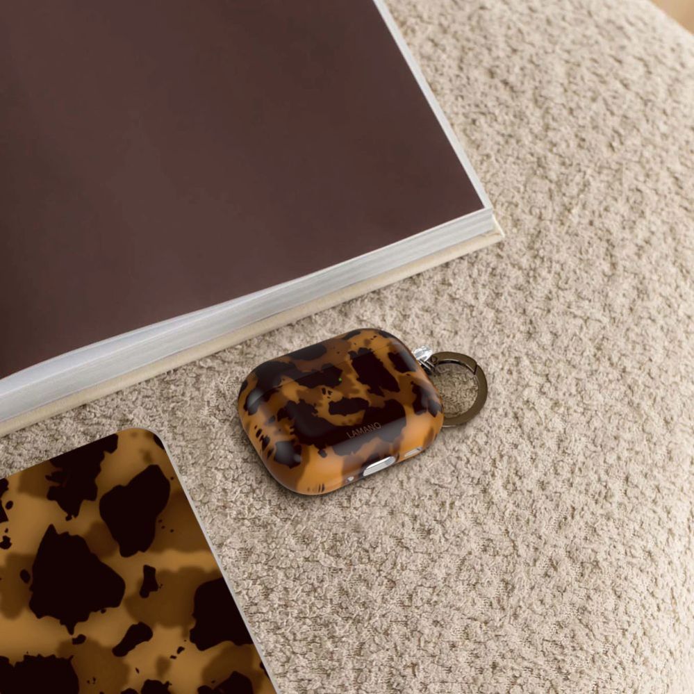 Other goods Tech-Protect Tech-Protect Lamano case for AirPods Pro 3 - black and brown