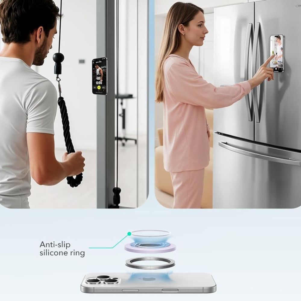 Citas preces ESR ESR Magnetic HaloLock MagSafe Phone Holder - Purple