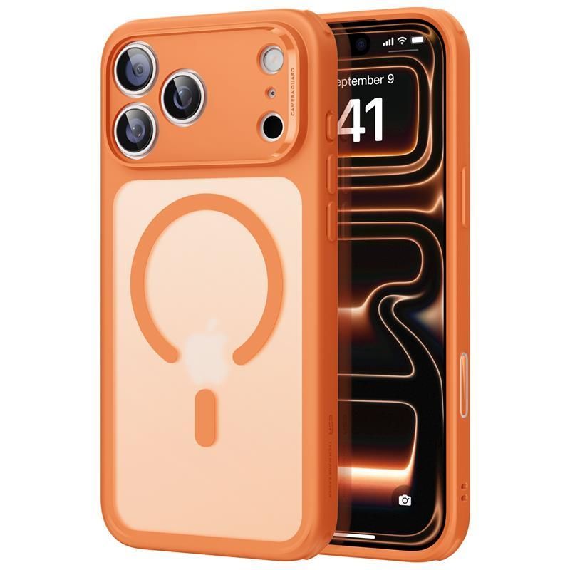 Citas preces ESR ESR Classic Hybrid MagSafe Case for iPhone 17 Pro - Clear Orange